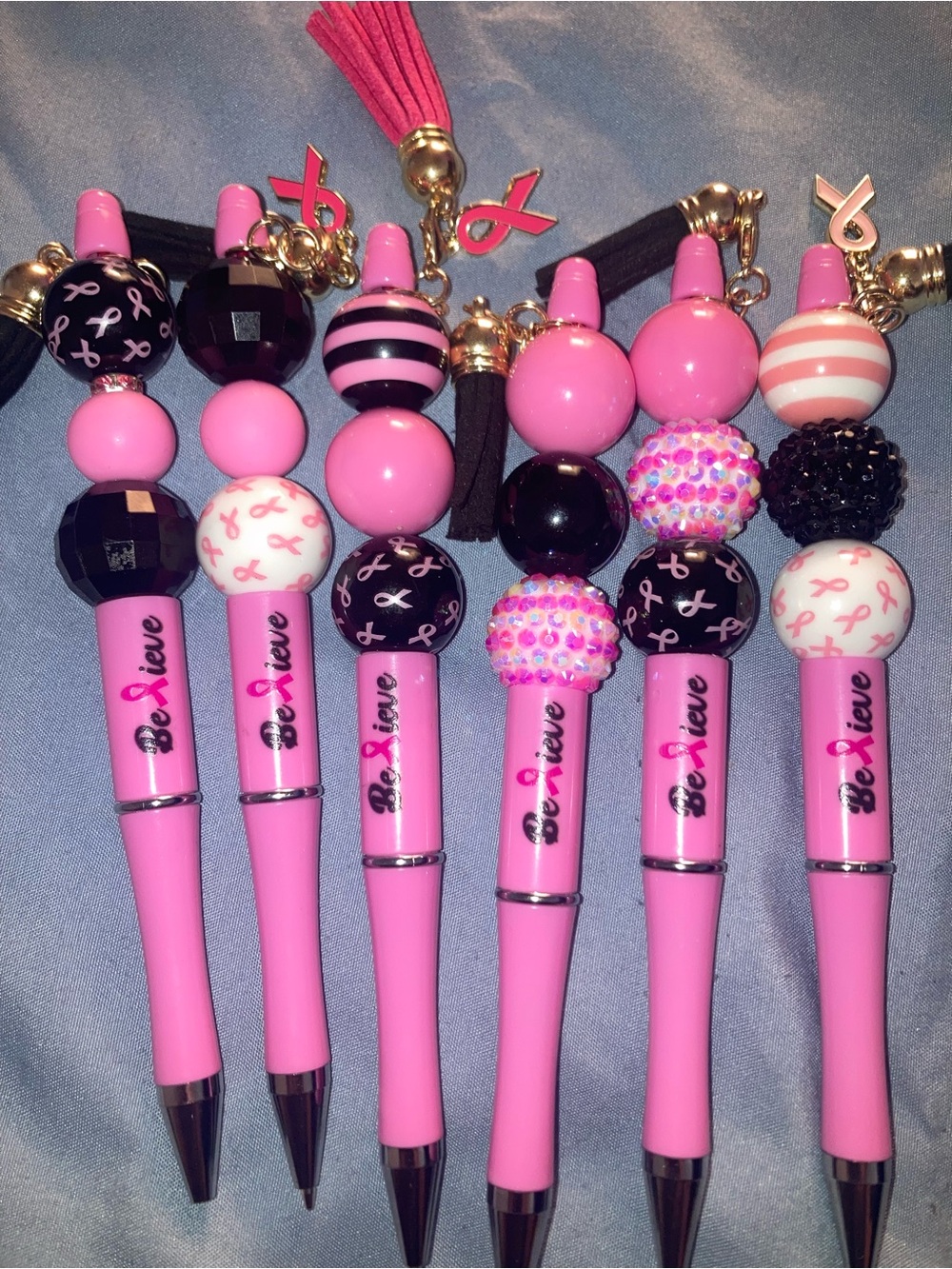Angels of Las Vegas Breast Cancer Awareness Beaded Pens (1) - Picture 7 of 10